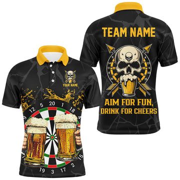 Funny Darts And Beer Aim For Fun Drink For Cheer Custom Men Darts, Drinking Darts