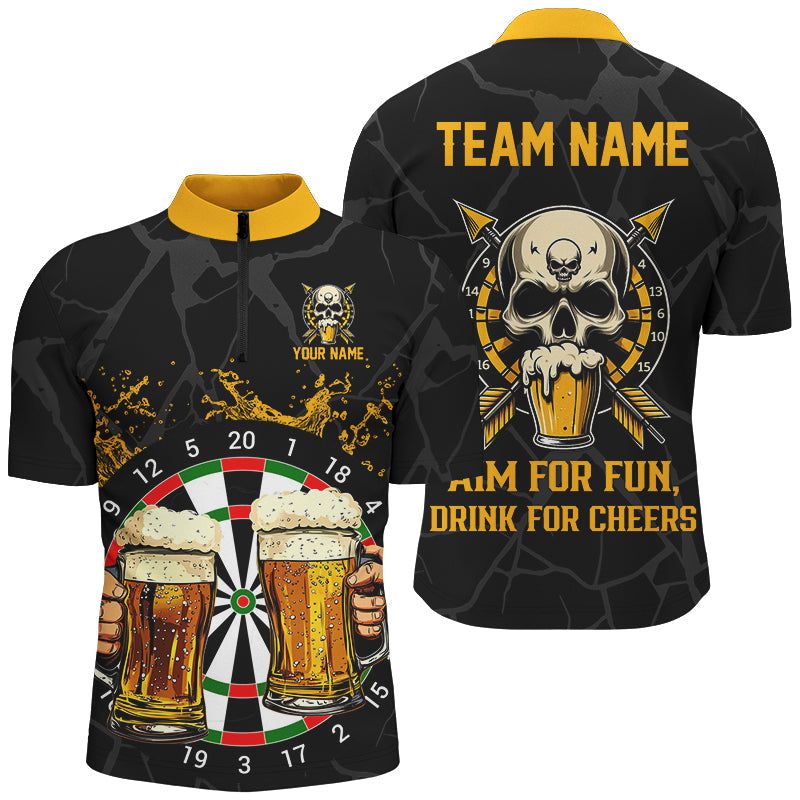 Funny Darts And Beer Aim For Fun Drink For Cheer Custom Men Darts, Drinking Darts