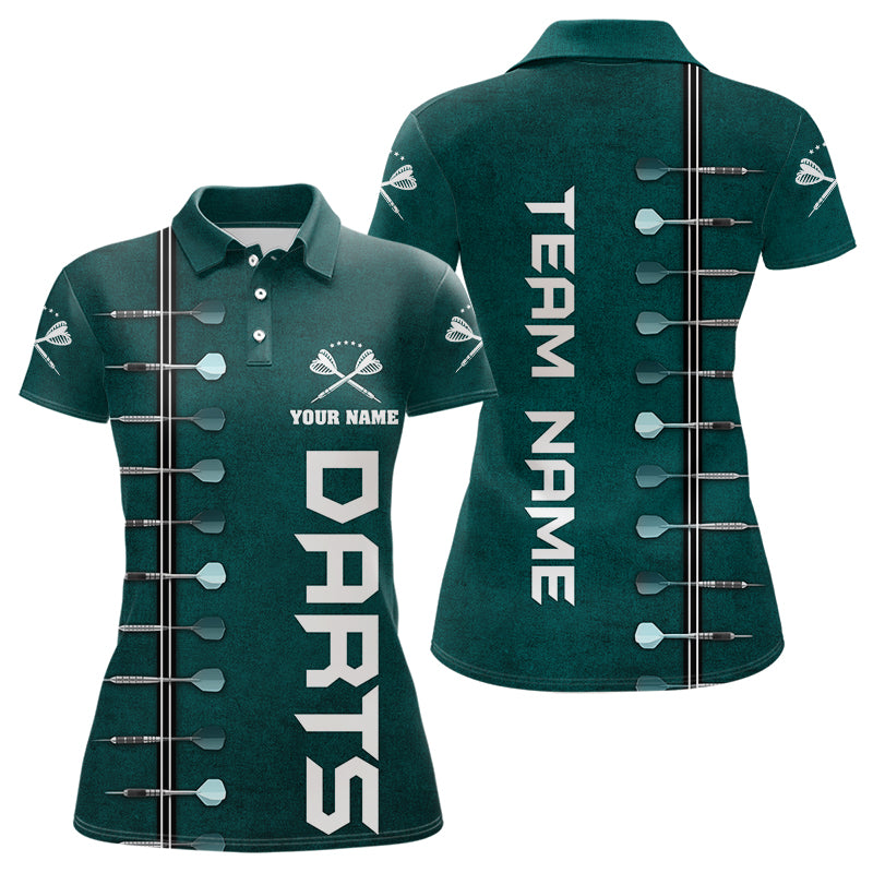 Personalized Dark Green Dart and Custom Dart Dart Team