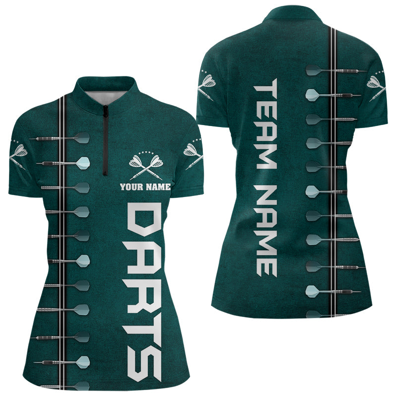 Personalized Dark Green Dart and Custom Dart Dart Team