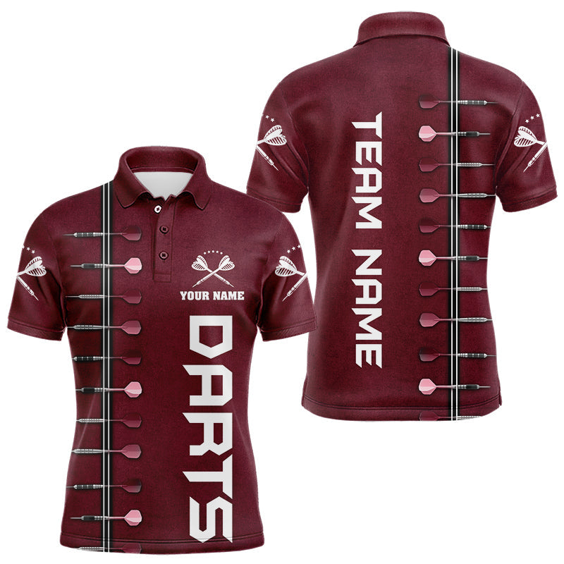 Personalized Wine Red Dart and Custom Dart Dart Team