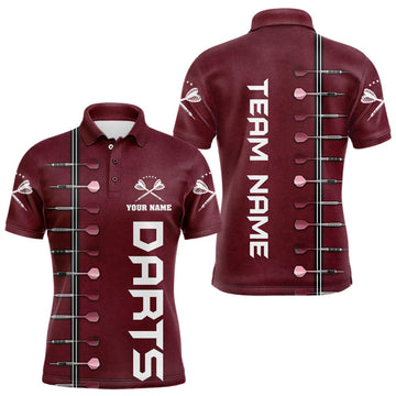 Personalized Wine Red Dart and Custom Dart Dart Team