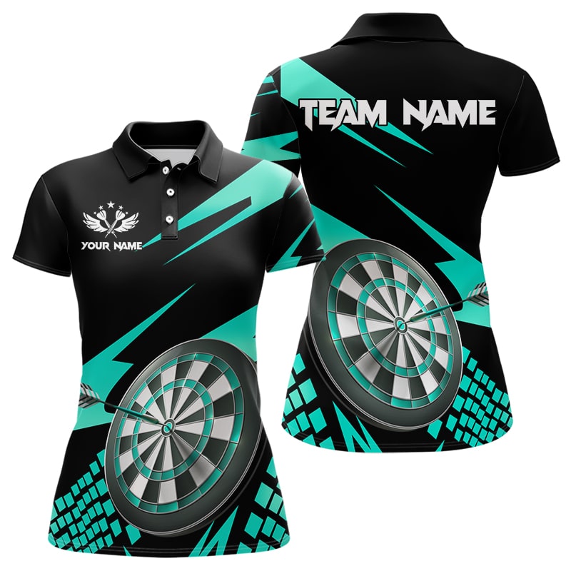 Cyan Black Custom Dart, Personalized 3D Darts Board Dart and