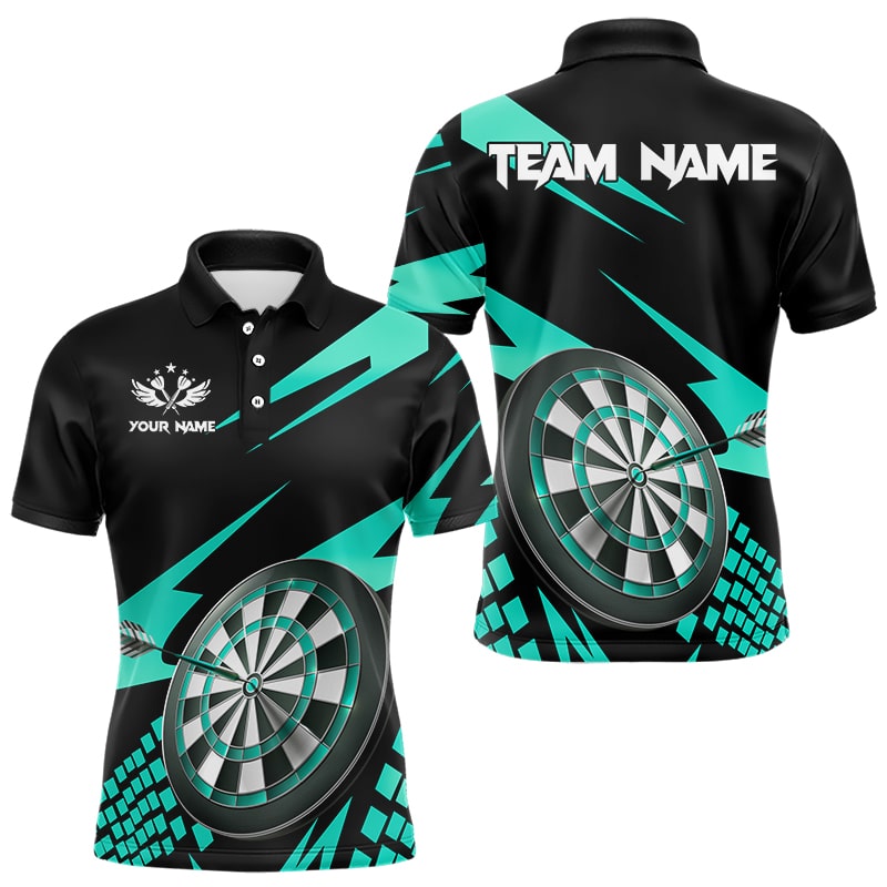 Cyan Black Custom Dart, Personalized 3D Darts Board Dart and