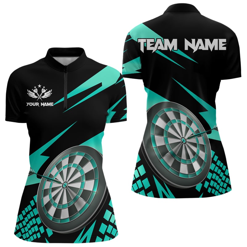 Cyan Black Custom Dart, Personalized 3D Darts Board Dart and