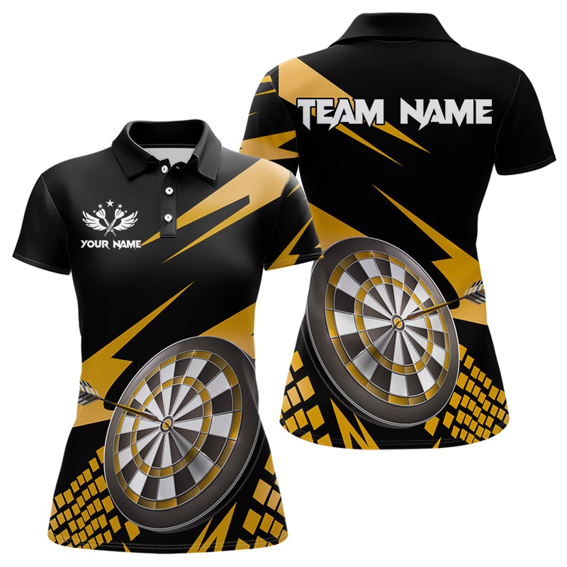 Yellow Black Custom Dart, Personalized 3D Darts Board Dart and