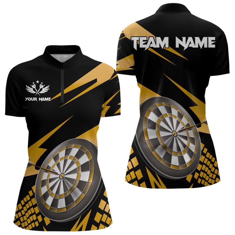 Yellow Black Custom Dart, Personalized 3D Darts Board Dart and