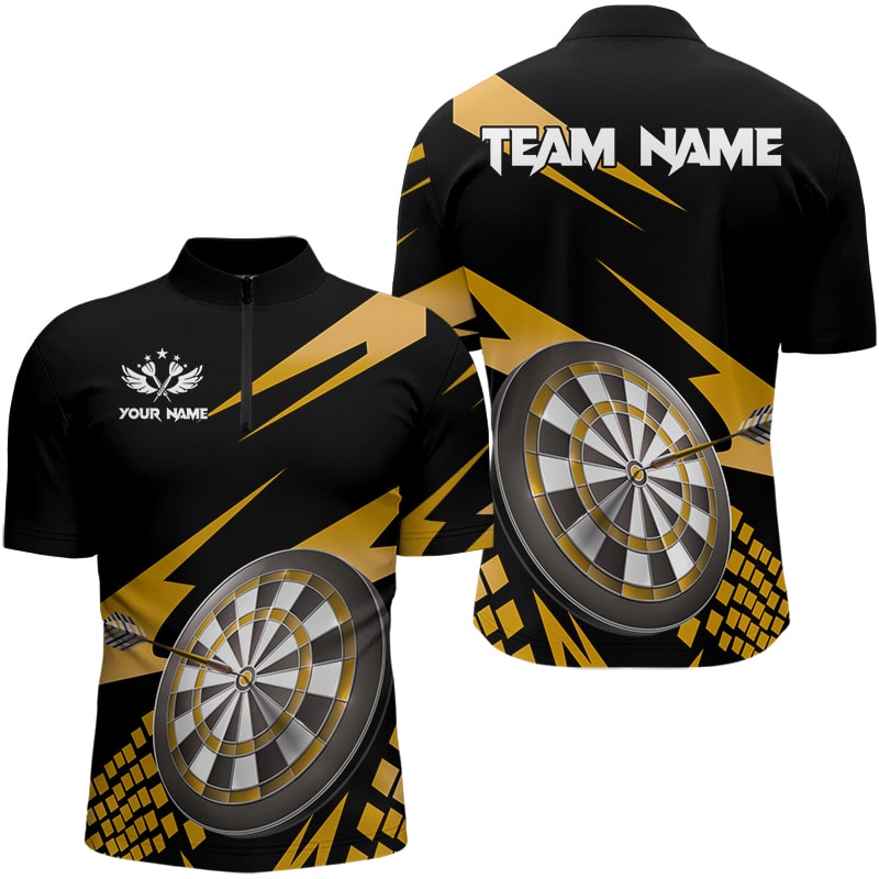 Yellow Black Custom Dart, Personalized 3D Darts Board Dart and