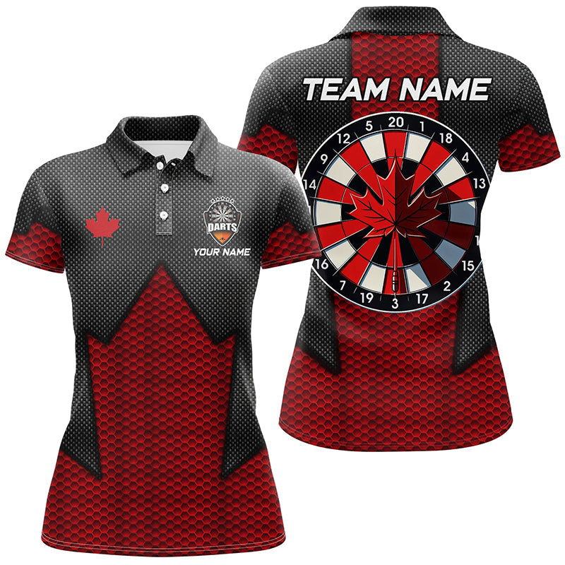 Personalized Canadian Patriotic Darts Custom Canada Darts Tournament Team