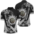 Personalized Dartboard Fire Flame Smoke Custom Dart, Darts Team | Grey