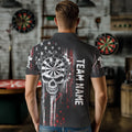 Retro American Flag Grunge Skull Darts and Custom Dart Darts