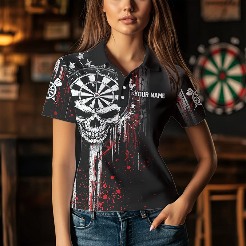Retro American Flag Grunge Skull Darts and Custom Dart Darts