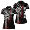 Retro American Flag Grunge Skull Darts and Custom Dart Darts