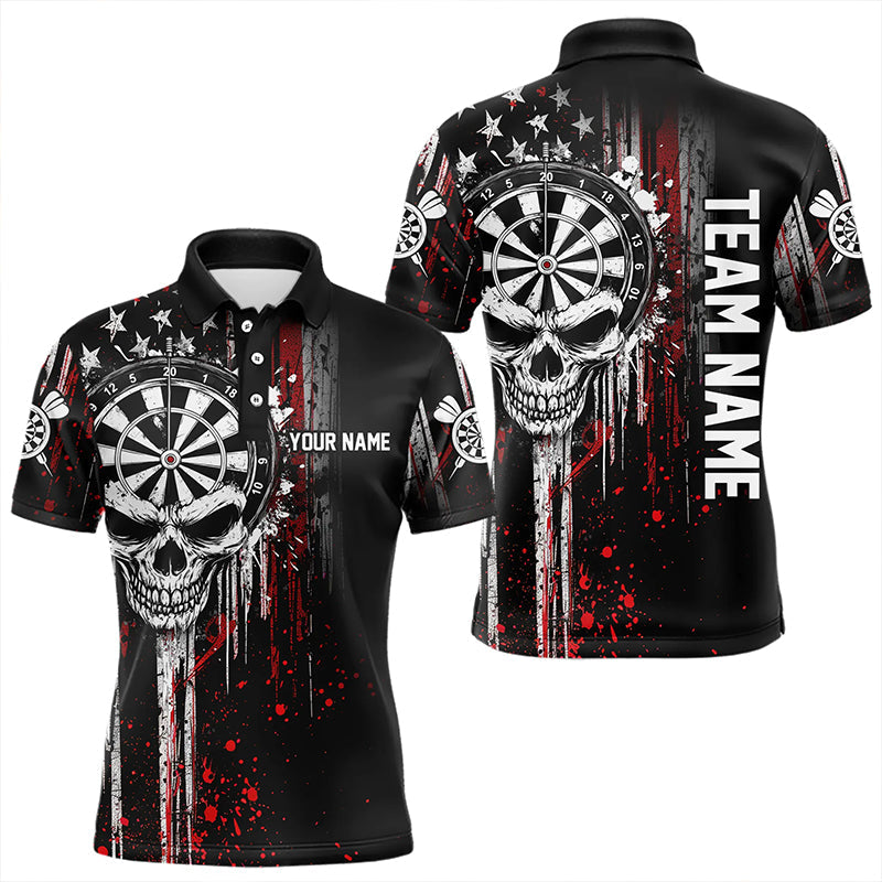 Retro American Flag Grunge Skull Darts and Custom Dart Darts