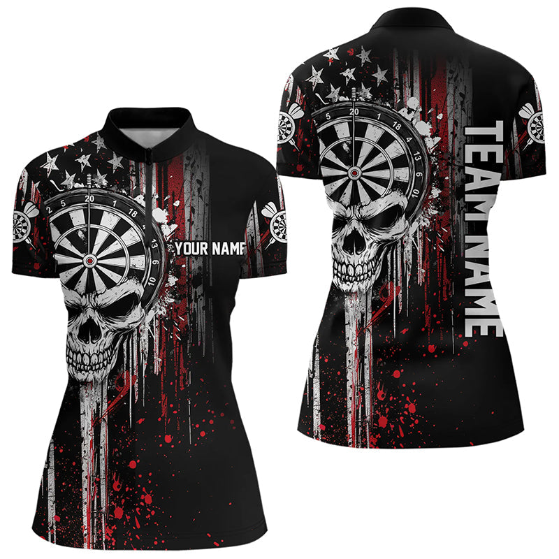 Retro American Flag Grunge Skull Darts and Custom Dart Darts