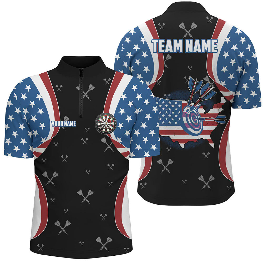 American Flag Darts Custom Patriotic Darts Team, 4Th Of July Darts Gift