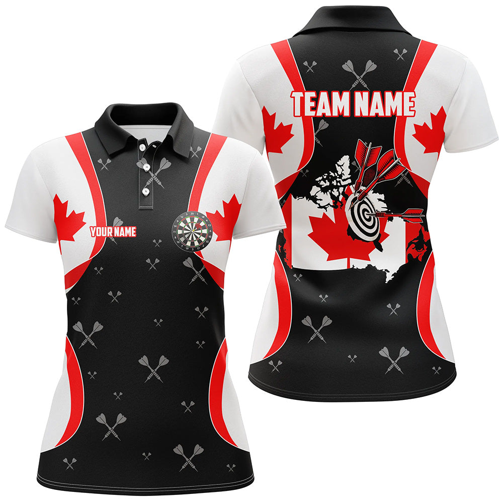 Personalized Canada Flag Darts Custom Patriotic Darts Team, Canada Darts Gift