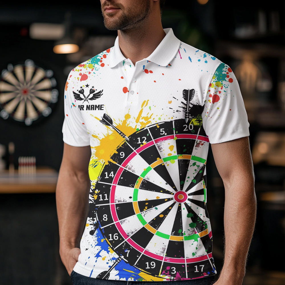Funny Dartboards Colorful Paint Aim Shoot Swear Repeat Darts Custom Darts Team
