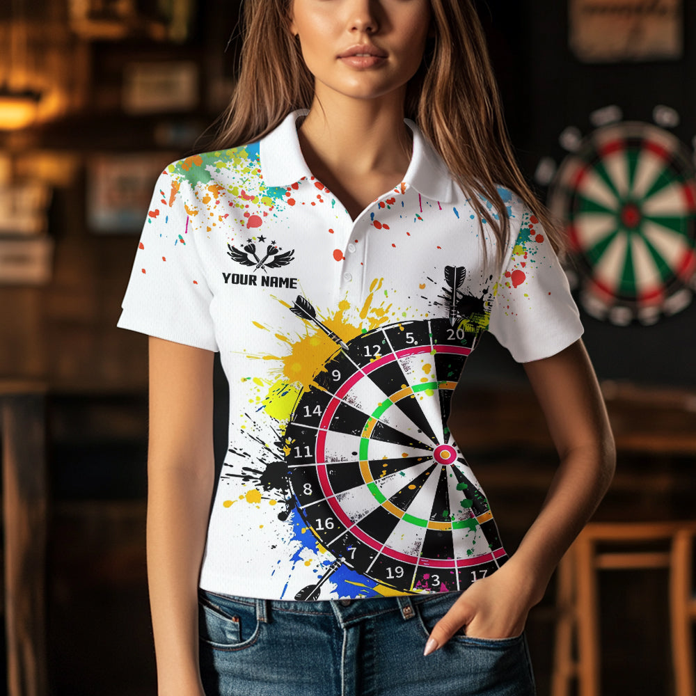 Funny Dartboards Colorful Paint Aim Shoot Swear Repeat Darts Custom Darts Team