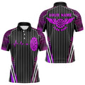 Neon Pink Dartboard Pulse Heartbeat Custom Men Dart, Funny Wings Cool Dart Team