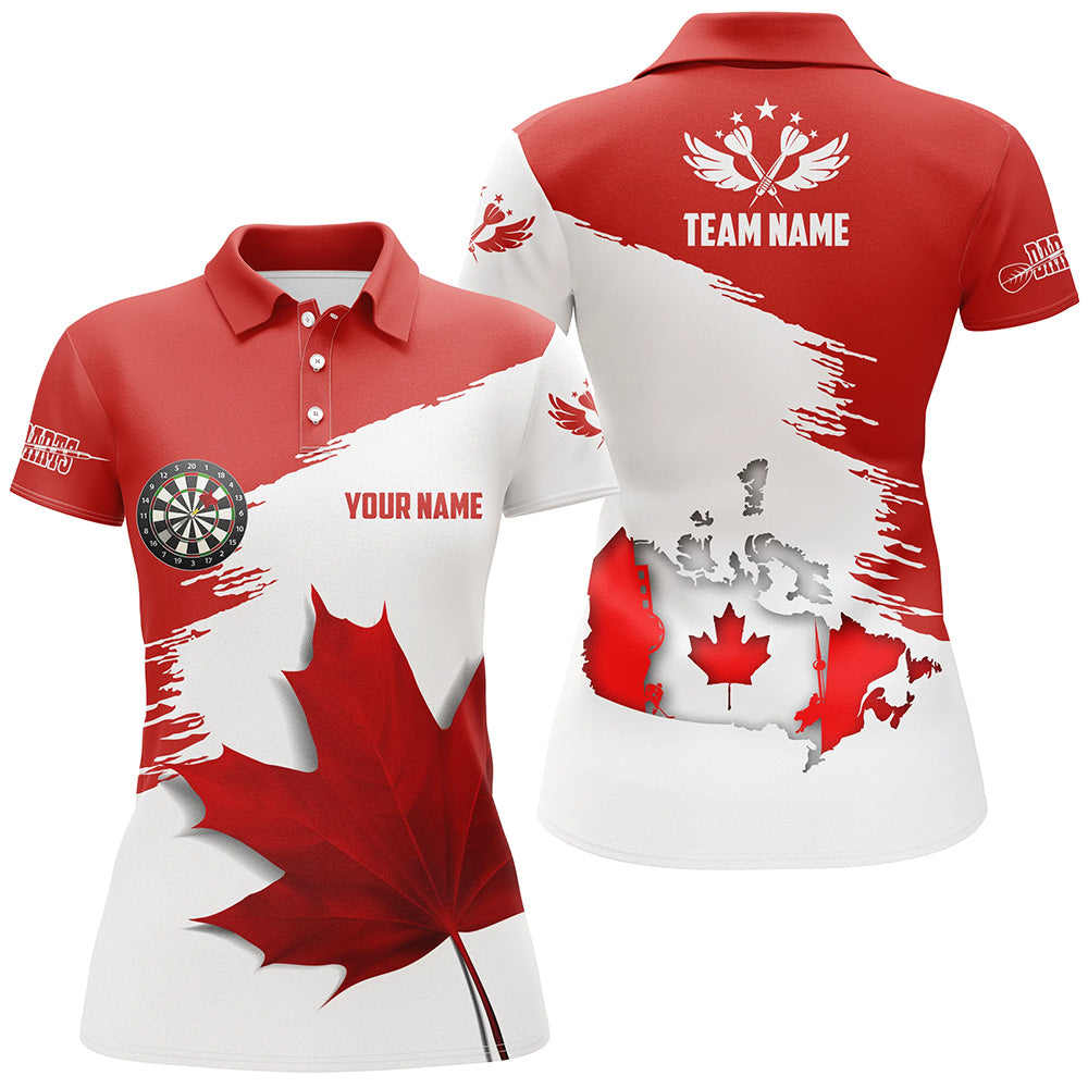 Personalized Canada Leaf Darts Men Custom Patriotic Canadian Flag Darts