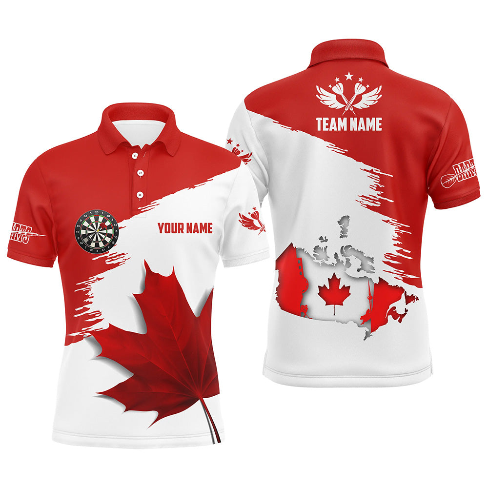 Personalized Canada Leaf Darts Men Custom Patriotic Canadian Flag Darts