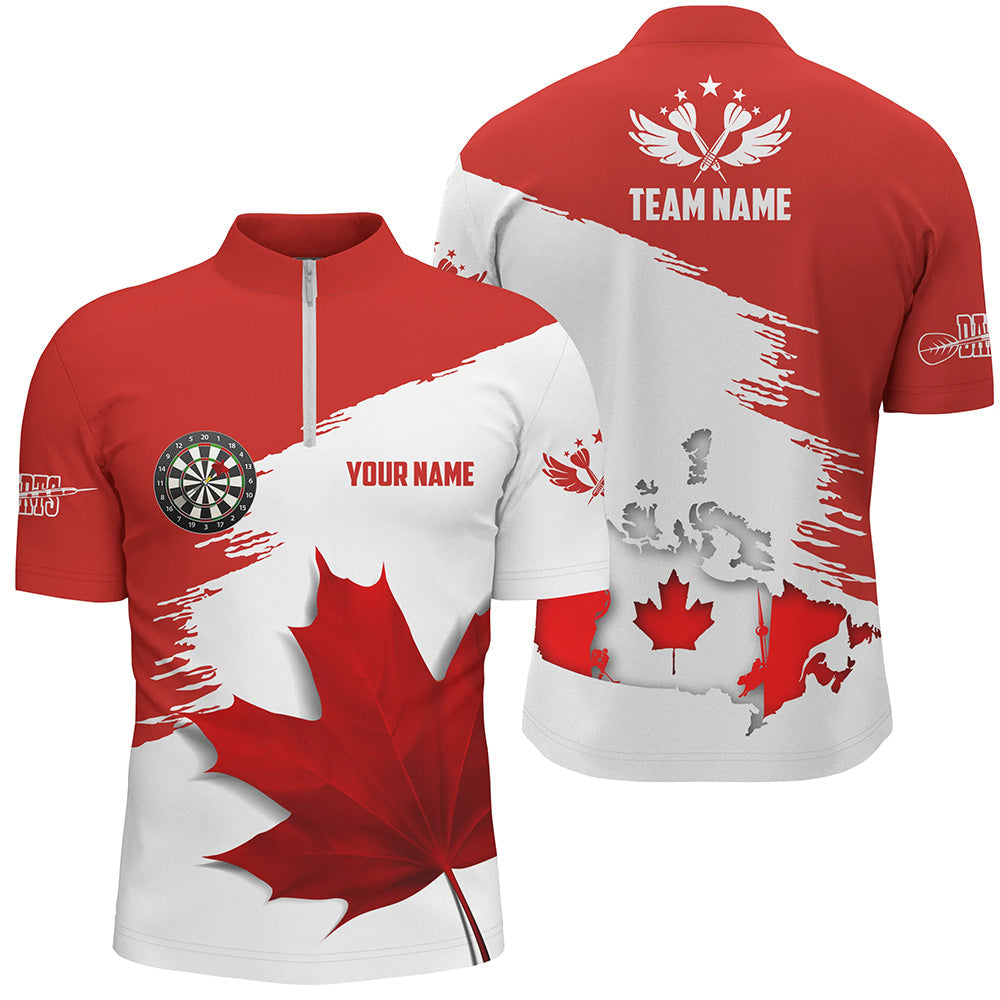 Personalized Canada Leaf Darts Men Custom Patriotic Canadian Flag Darts