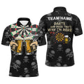 Darts And Beer That's Why I'm Here Custom Skull Darts Best Drinking Darts