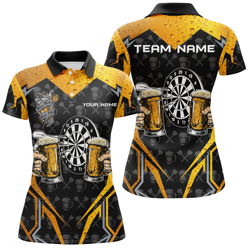 Funny Dartboard And Beer Custom Darts, Best Drinking Darts Team |Black