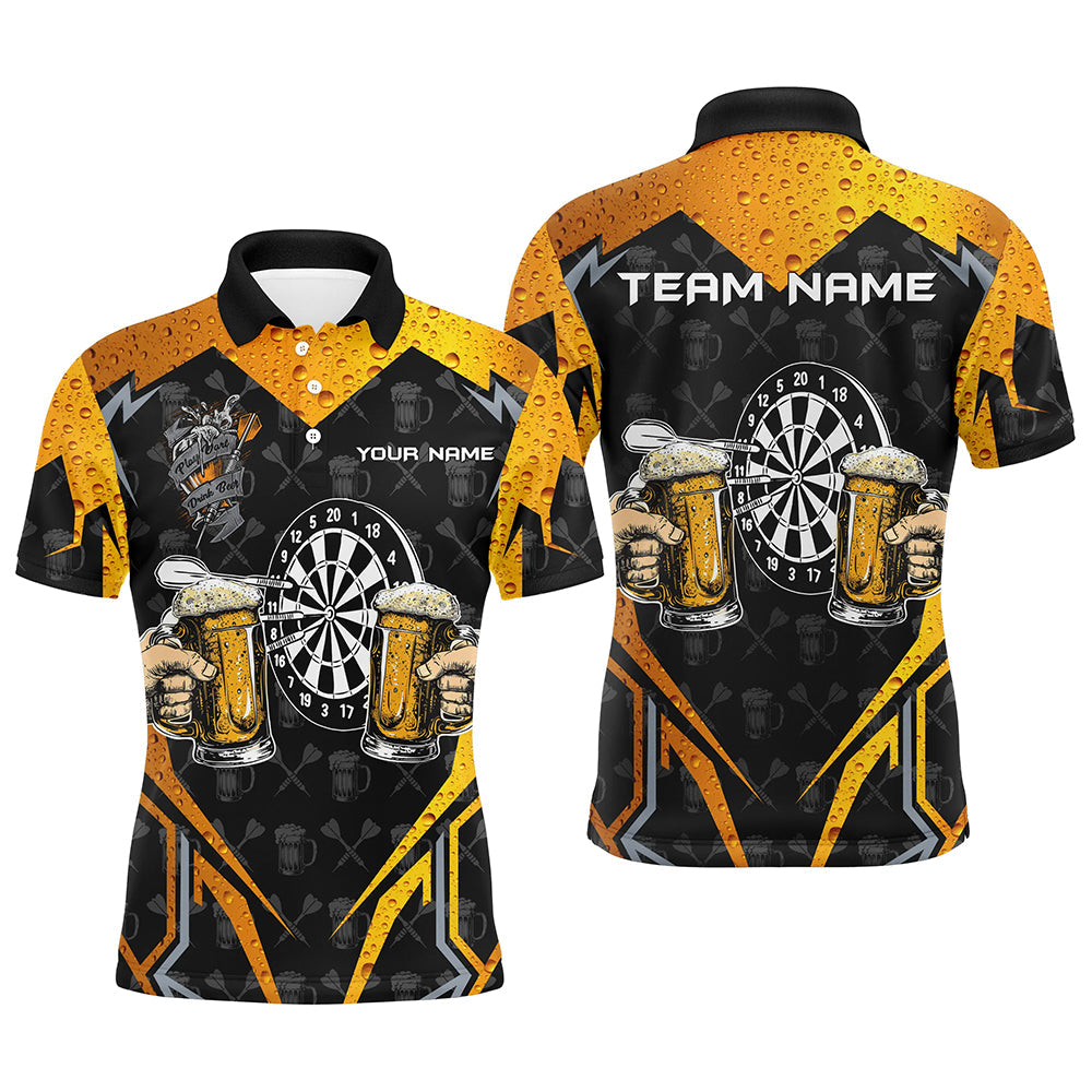 Funny Dartboard And Beer Custom Darts, Best Drinking Darts Team |Black