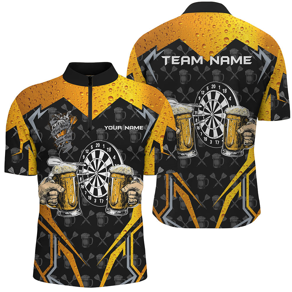 Funny Dartboard And Beer Custom Darts, Best Drinking Darts Team |Black