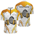 Funny Dartboard And Beer Custom Darts, Best Drinking Darts Team |White