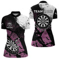 Pink Black Grunge Darts, Custom Dart Darts