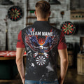 Personalized Fire American Flag Eagle Darts Custom Pride Patriotic Dart