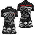 Personalized Death Skull Darts Custom Grunge Skull Darts Team