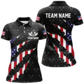 Personalized American Flag Darts Pattern Men and, Black Patriotic Dart
