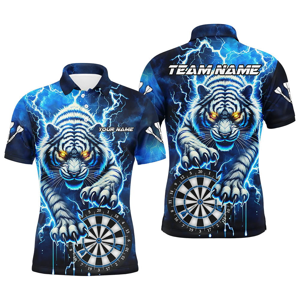 Personalized Thunder Lightning Tiger Dart Custom 3D Dart League Uniform