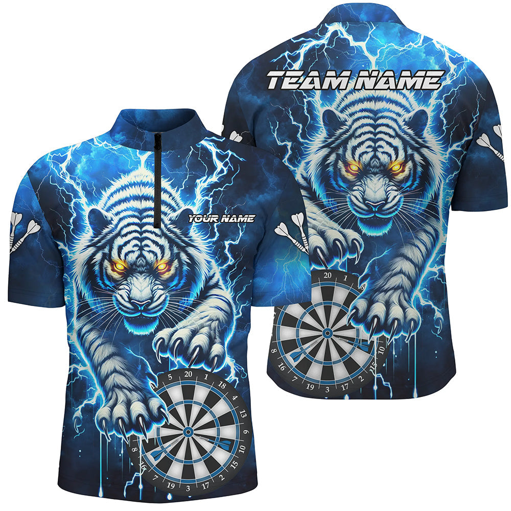 Personalized Thunder Lightning Tiger Dart Custom 3D Dart League Uniform