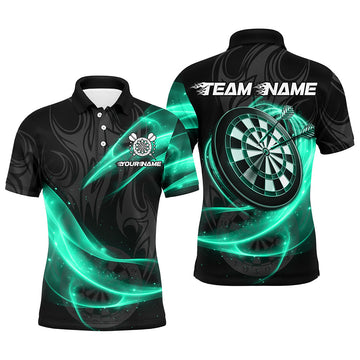 Personalized Turquoise Twinkle Light Dart and, Darts Team Uniform