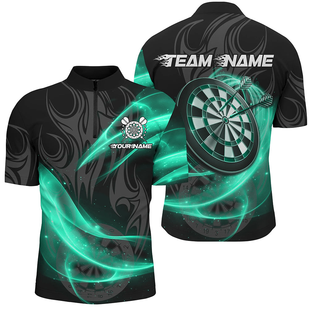 Personalized Turquoise Twinkle Light Dart and, Darts Team Uniform