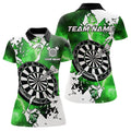 Lightning Grunge Dartboard Custom 3D Printed Darts, Darts Team |Green