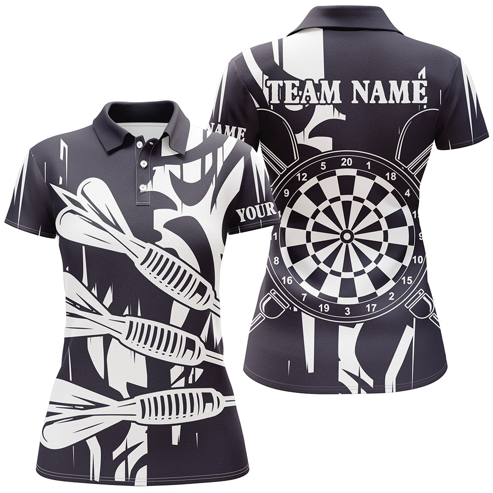 Black White Big Darts Arrow Custom Darts, Best Darts Tournament For Team