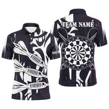 Black White Big Darts Arrow Custom Darts, Best Darts Tournament For Team