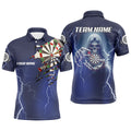Personalized Skeleton Darts Thunder Lightning Blue 3D Printed Men Dart, Darts