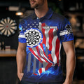 American Flag Darts Board Blue Galaxy Men Darts Custom Patriotic League Darts