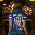 American Flag Darts Board Blue Galaxy Men Darts Custom Patriotic League Darts