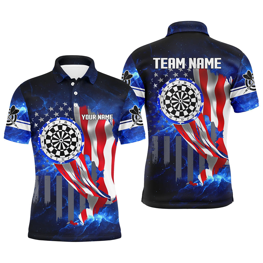 American Flag Darts Board Blue Galaxy Men Darts Custom Patriotic League Darts