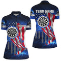 American Flag Darts Board Blue Galaxy Men Darts Custom Patriotic League Darts