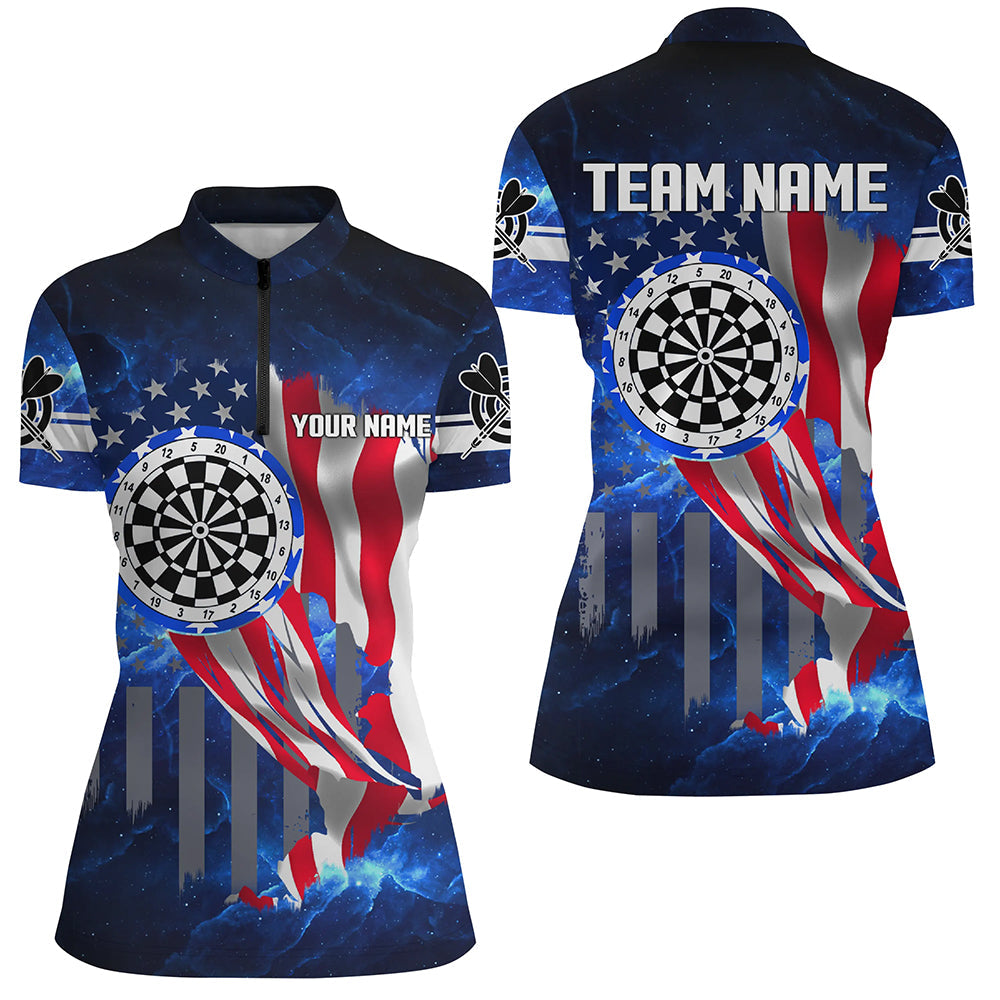 American Flag Darts Board Blue Galaxy Men Darts Custom Patriotic League Darts