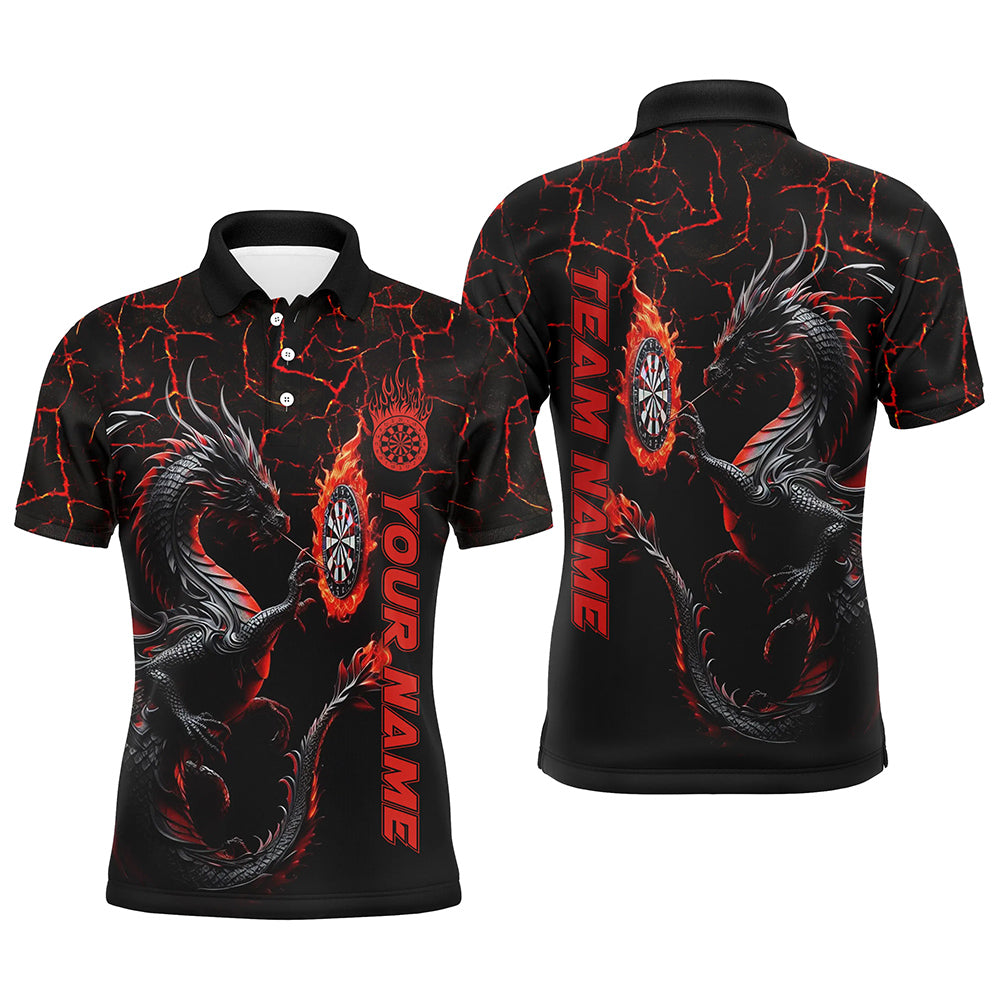 Personalized Red Big Dragon 3D Printed Darts Custom Team League Darts
